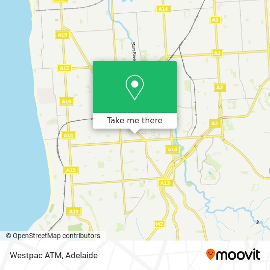 Westpac ATM map