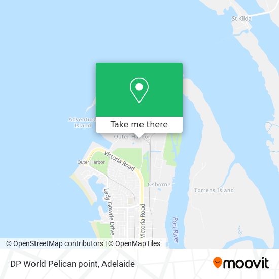 DP World Pelican point map