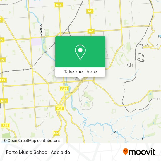 Forte Music School map