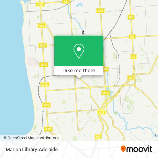 Marion Library map