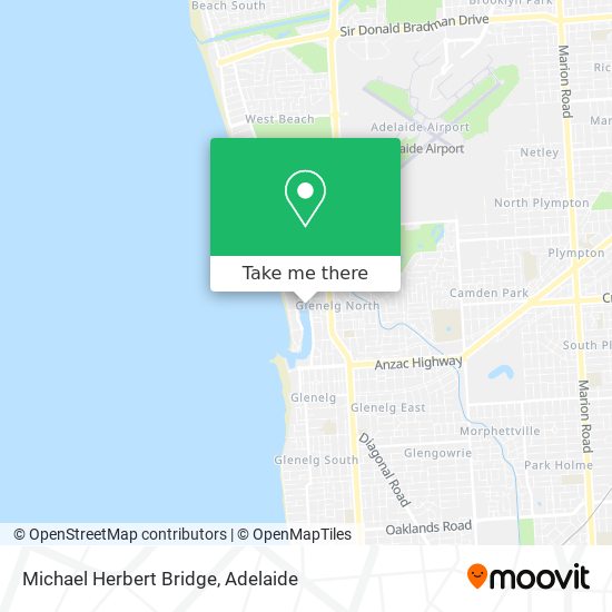 Mapa Michael Herbert Bridge