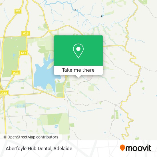 Aberfoyle Hub Dental map