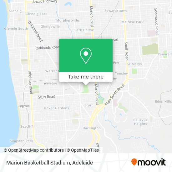 Marion Basketball Stadium map