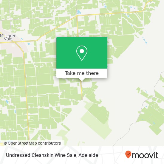 Undressed Cleanskin Wine Sale map