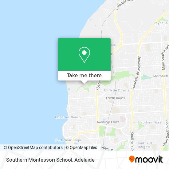 Southern Montessori School map
