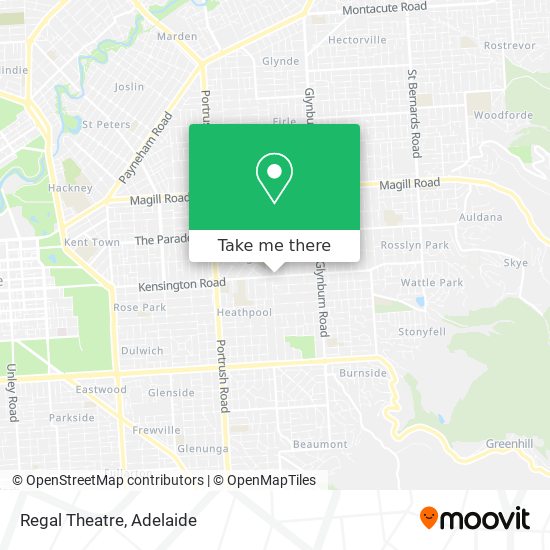 Regal Theatre map