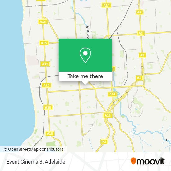 Event Cinema 3 map