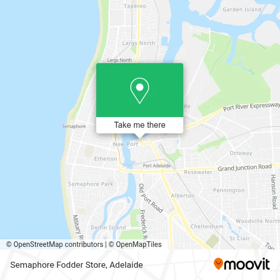 Mapa Semaphore Fodder Store