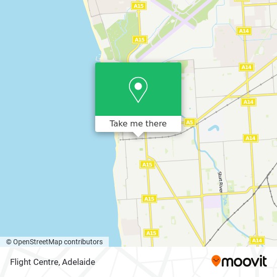 Flight Centre map