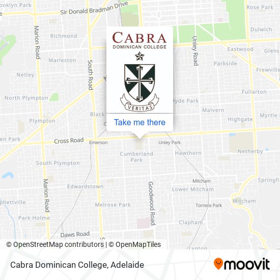 Cabra Dominican College map
