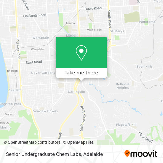 Senior Undergraduate Chem Labs map