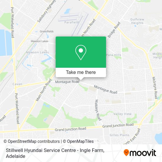 Stillwell Hyundai Service Centre - Ingle Farm map