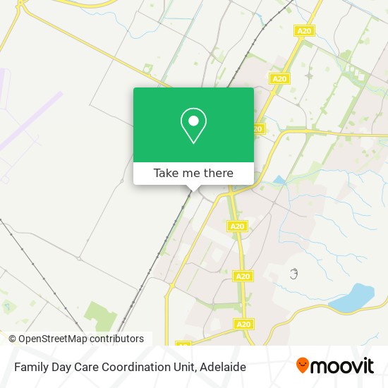 Family Day Care Coordination Unit map