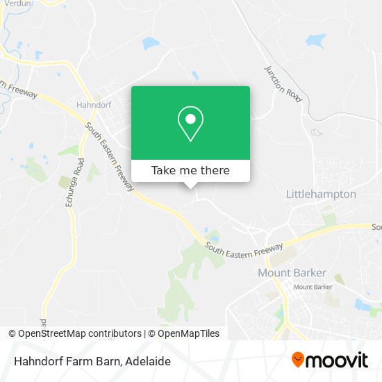 Hahndorf Farm Barn map