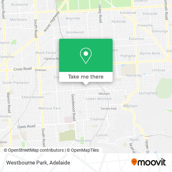 Mapa Westbourne Park