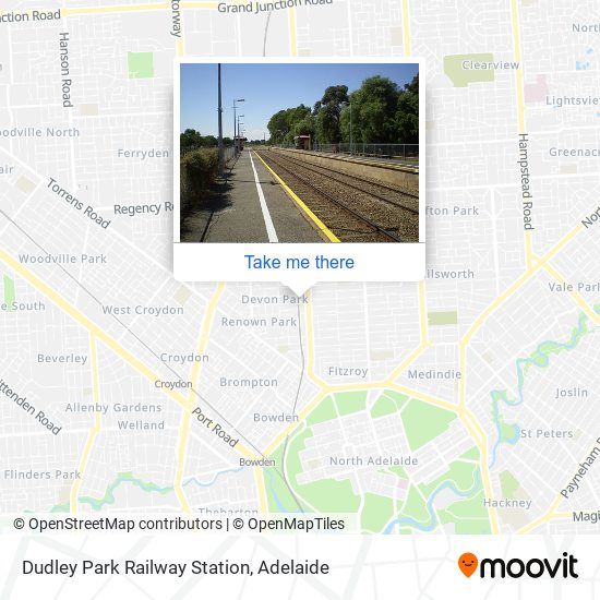 Dudley Park Railway Station map