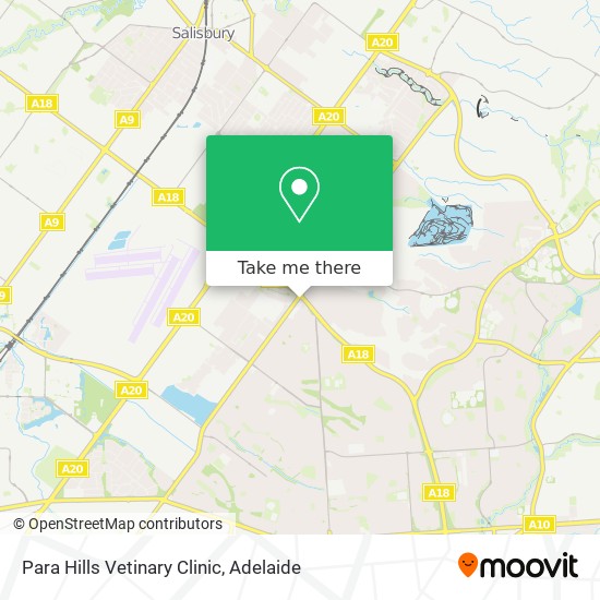 Para Hills Vetinary Clinic map