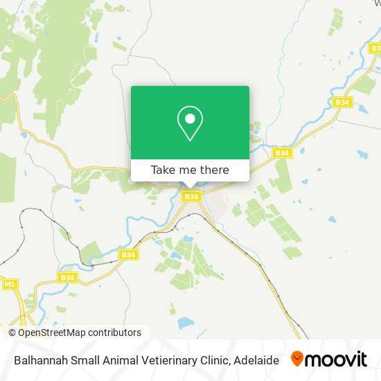 Balhannah Small Animal Vetierinary Clinic map