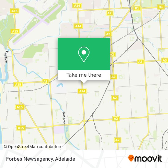 Forbes Newsagency map