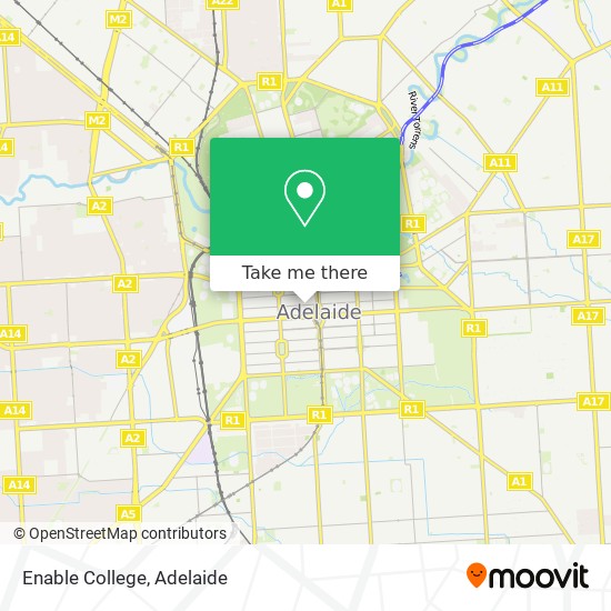 Enable College map