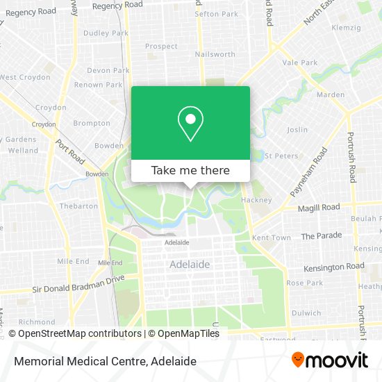 Memorial Medical Centre map