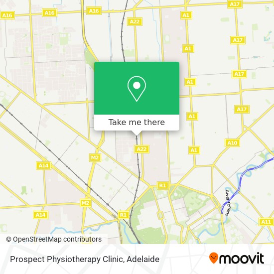 Mapa Prospect Physiotherapy Clinic