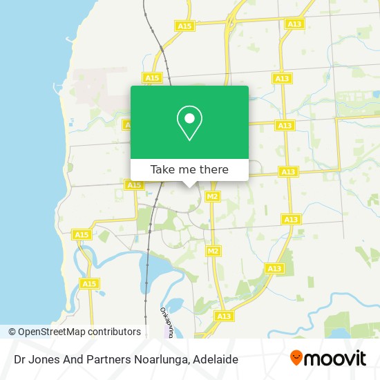 Dr Jones And Partners Noarlunga map