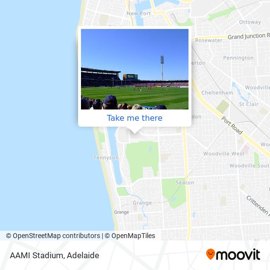 AAMI Stadium map