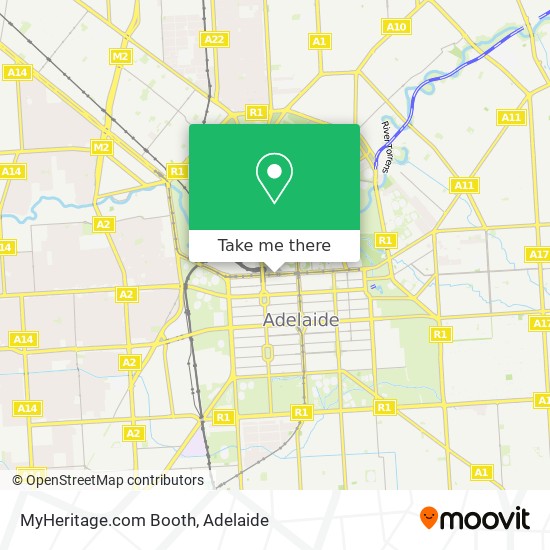 MyHeritage.com Booth map