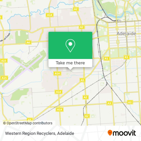 Western Region Recyclers map