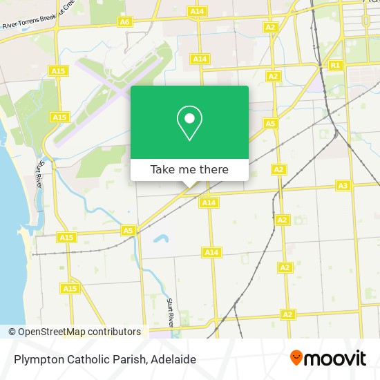 Mapa Plympton Catholic Parish