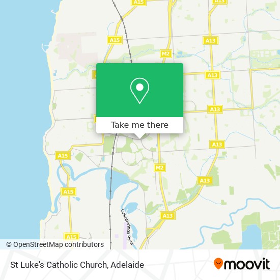 St Luke's Catholic Church map