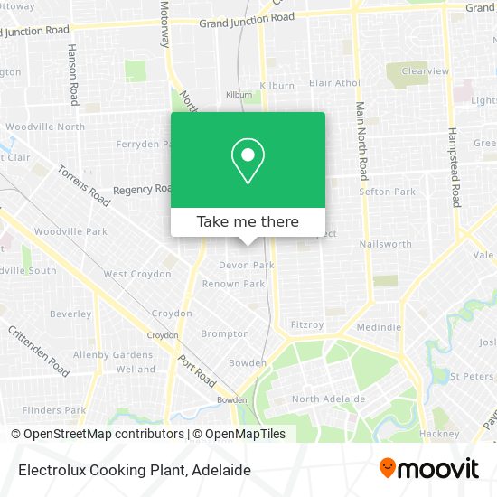 Electrolux Cooking Plant map