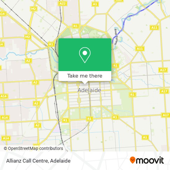 Allianz Call Centre map