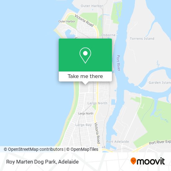 Mapa Roy Marten Dog Park