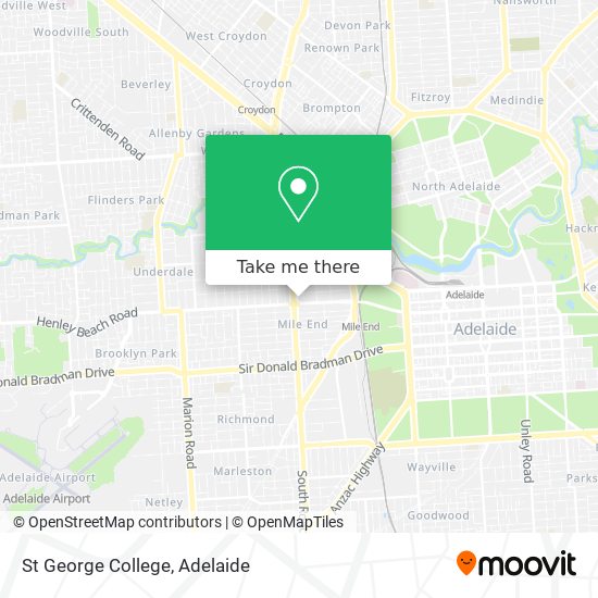 St George College map