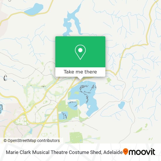 Marie Clark Musical Theatre Costume Shed map