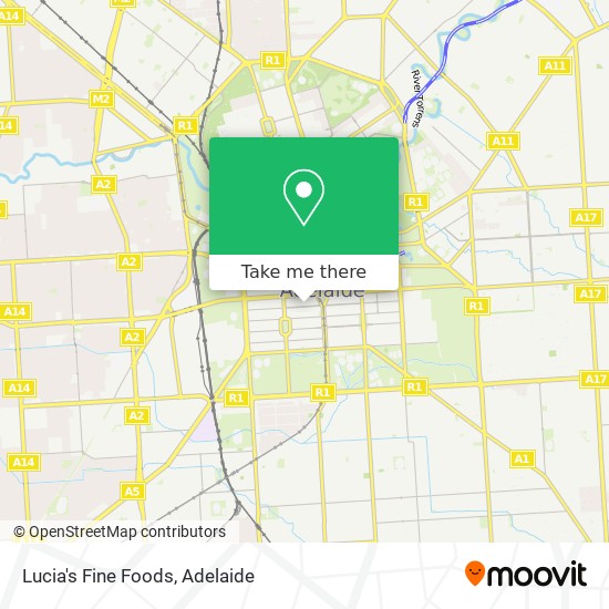 Lucia's Fine Foods map