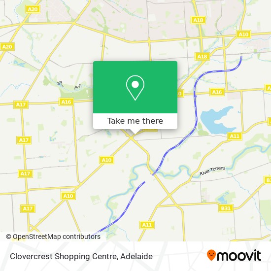 Clovercrest Shopping Centre map