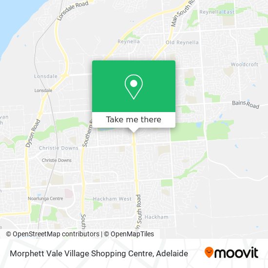Morphett Vale Village Shopping Centre map