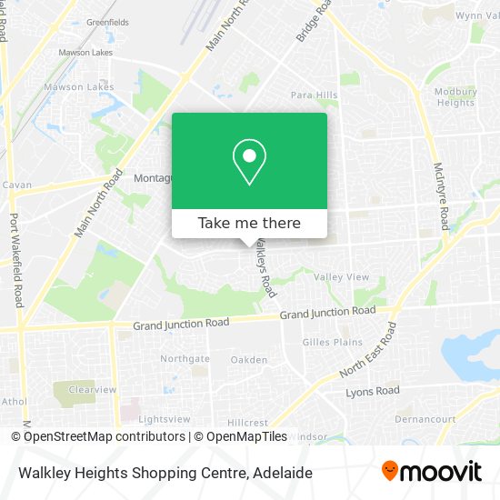 Walkley Heights Shopping Centre map