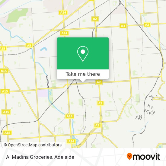 Mapa Al Madina Groceries