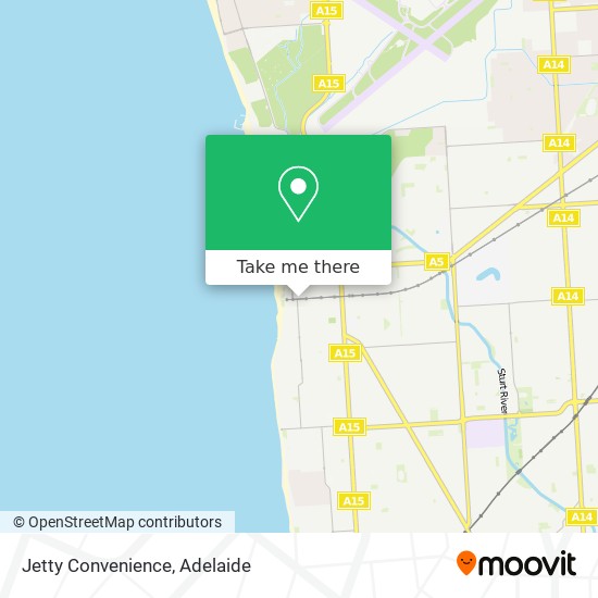 Mapa Jetty Convenience