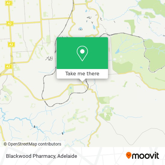 Blackwood Pharmacy map