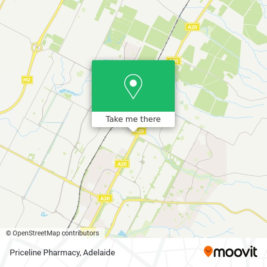 Mapa Priceline Pharmacy