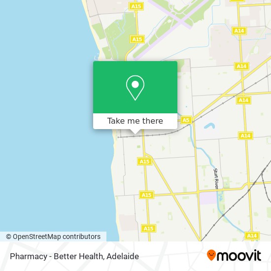 Pharmacy - Better Health map