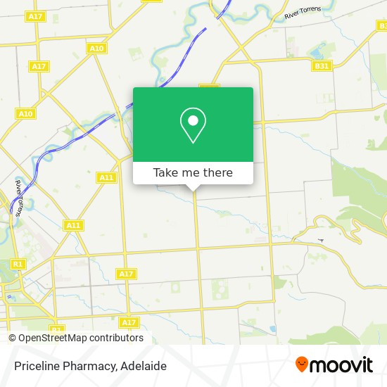 Priceline Pharmacy map