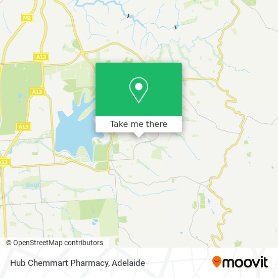 Hub Chemmart Pharmacy map