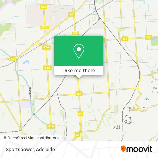 Mapa Sportspower