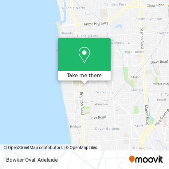 Bowker Oval map